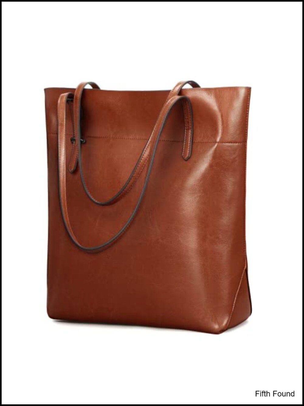 Vintage Genuine Leather Tote Shoulder Handbag for Women